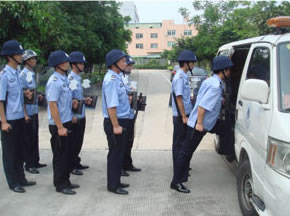 得安公司糾察隊(duì)伍